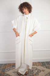 Salam Cardigan _ White