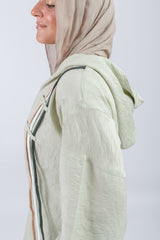 Ribbon Lines Shirt - Green