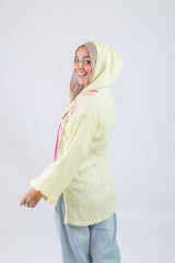 Ribbon Lines Shirt - Yellow