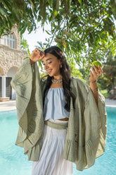 Butterfly Cardigan - Mint Green