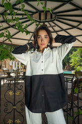 Duo Tone Shirt - Black & White