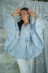 Butterfly Cardigan - Baby Blue