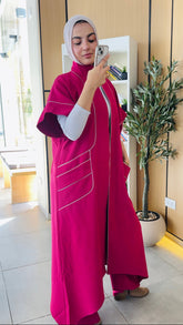 Salam Cardigan _ Hot Pink