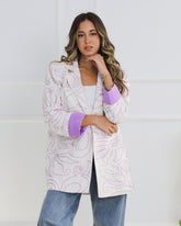 Artsy Blazer - Lilac
