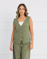 Diva Vest - Olive
