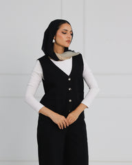 Diva Vest - Black