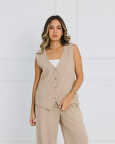 Diva Vest - Beige