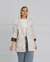 Artsy Blazer - Brown