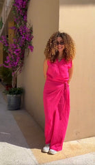 Flexi Jumpsuit - Hot Pink