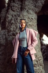 Winged Jacket - Pink