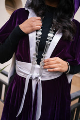 Grace Poncho - Purple