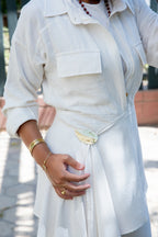 Sway Wrap Jumpsuit - OffWhite