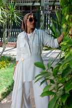 Sway Wrap Jumpsuit - OffWhite