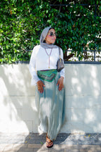 Halo Skirt - Green