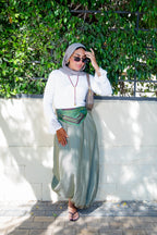 Halo Skirt - Green