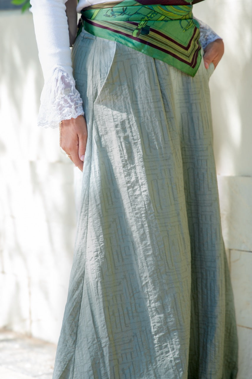 Halo Skirt - Green