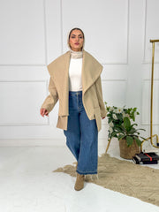 Winged Jacket - Beige