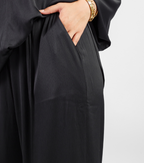 Silk Flow Pants - Black