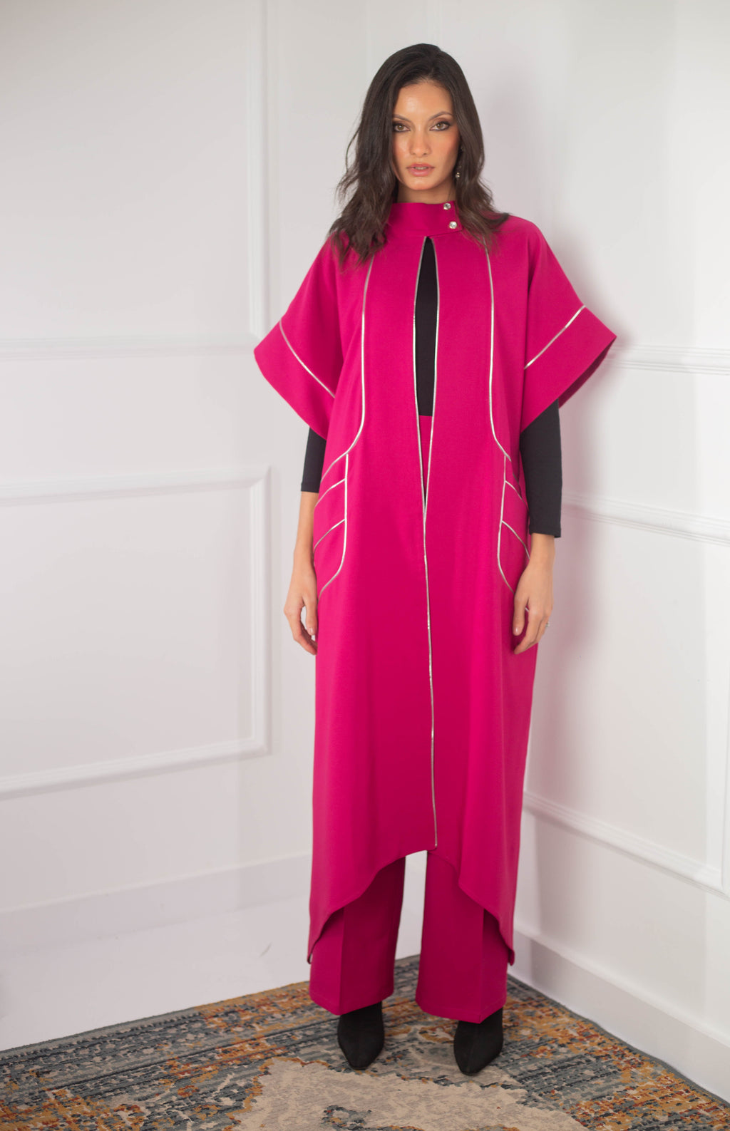 Salam Cardigan _ Hot Pink