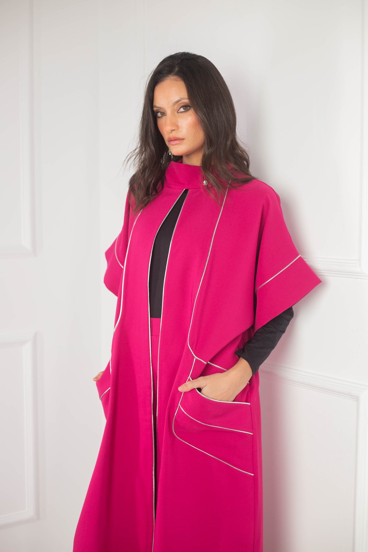 Salam Cardigan _ Hot Pink