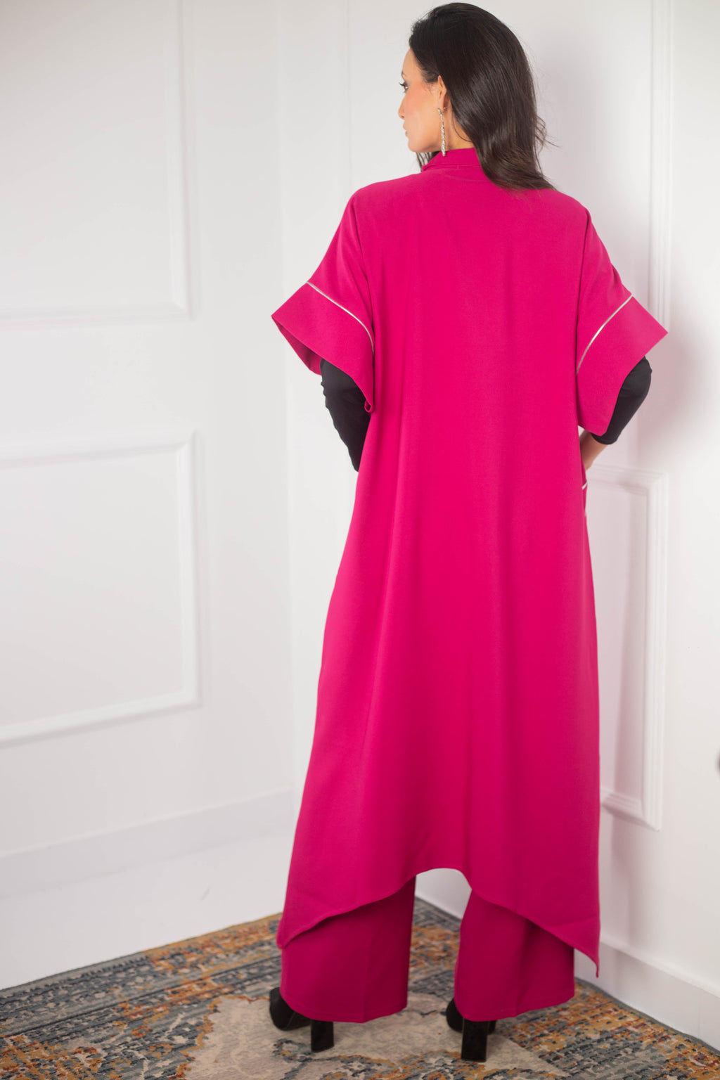 Salam Cardigan _ Hot Pink
