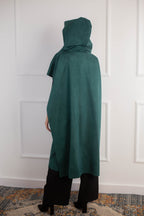 Zeina Poncho _ Teal Green