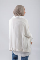 Vee Poncho - Off White