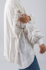 Vee Poncho - Off White