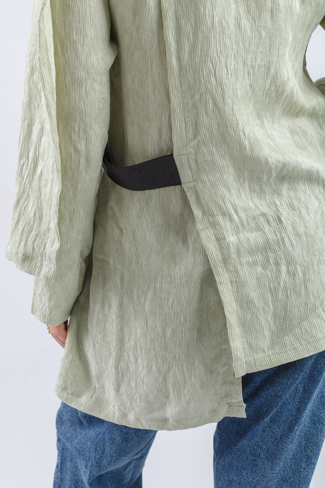 Cross Blouse - Green