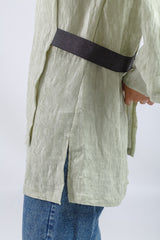 Cross Blouse - Green
