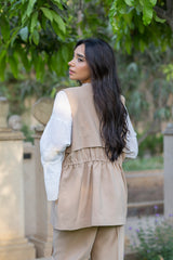 Edge Vest - Beige