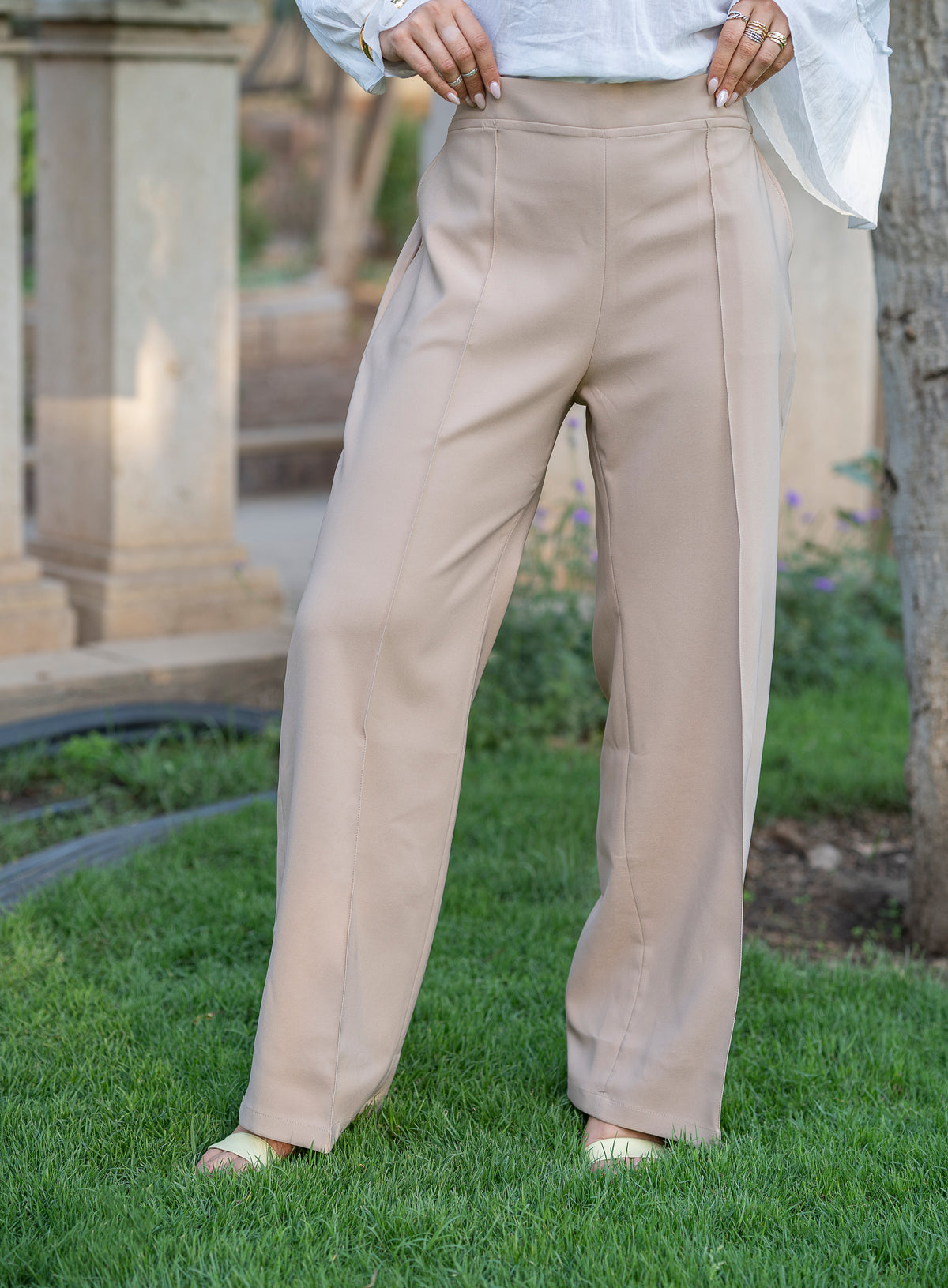 Swing Pants - Beige