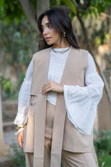 Edge Vest - Beige