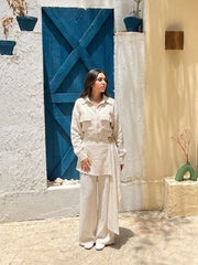 Sway Wrap Jumpsuit - OffWhite