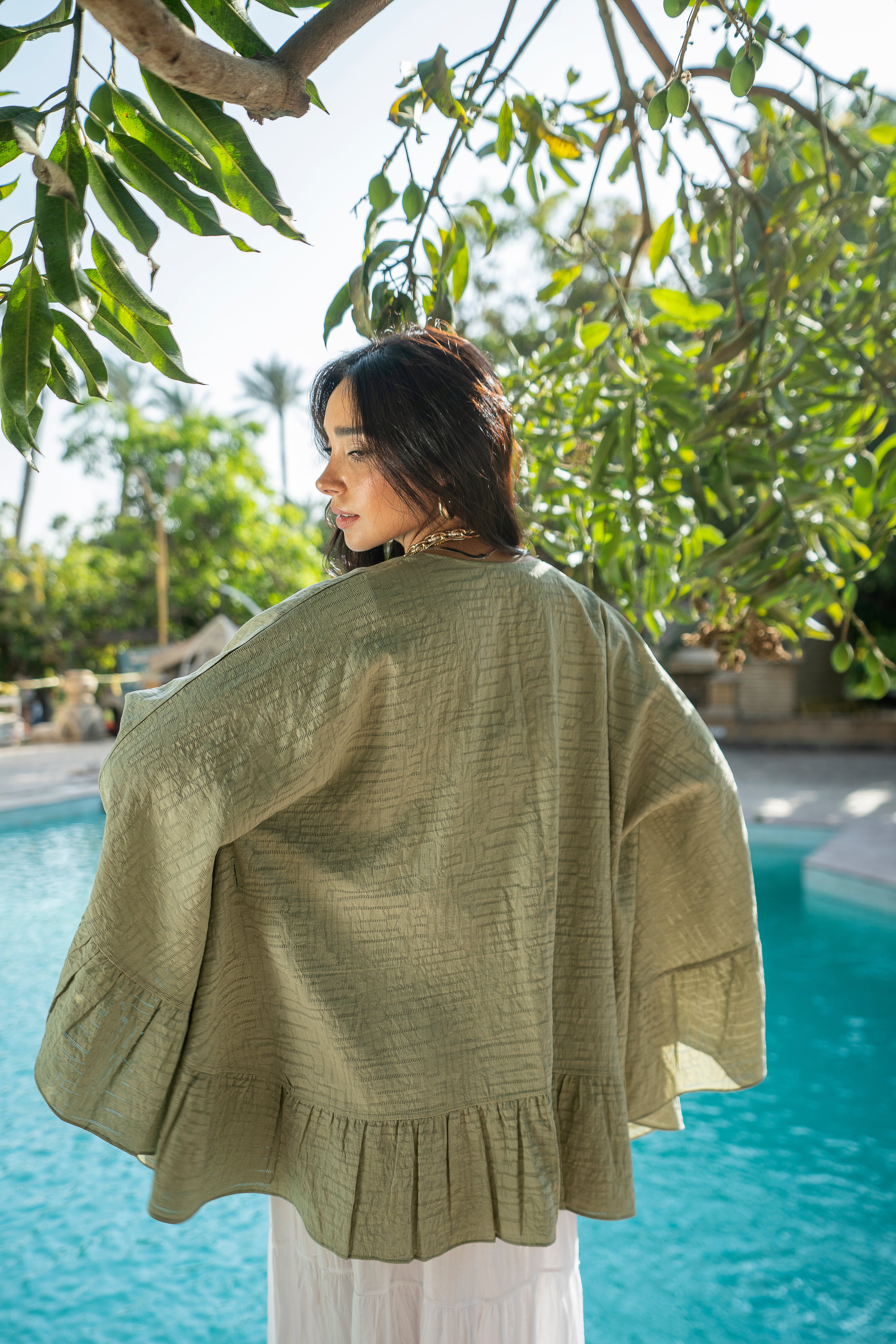 Butterfly Cardigan - Mint Green