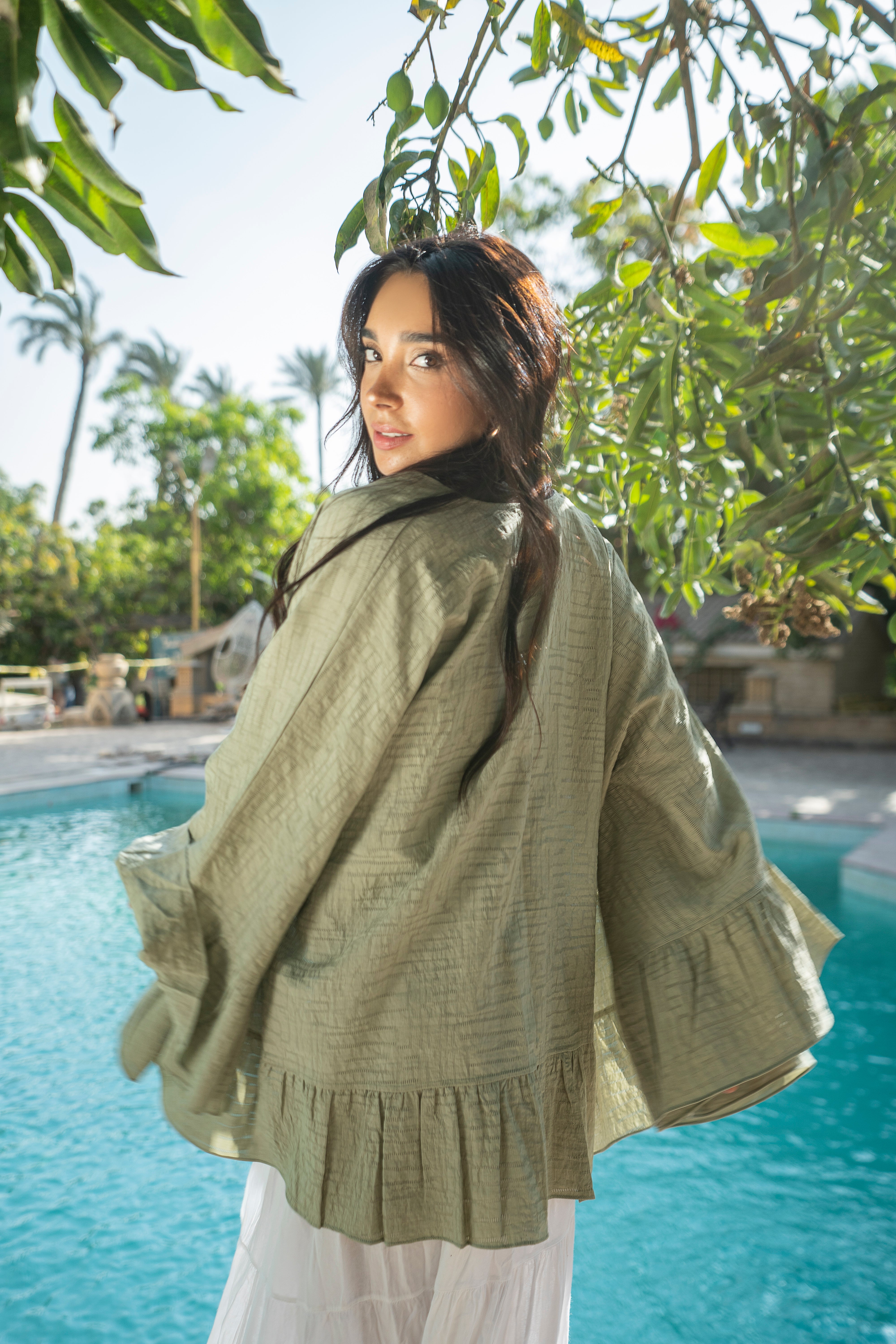 Butterfly Cardigan - Mint Green