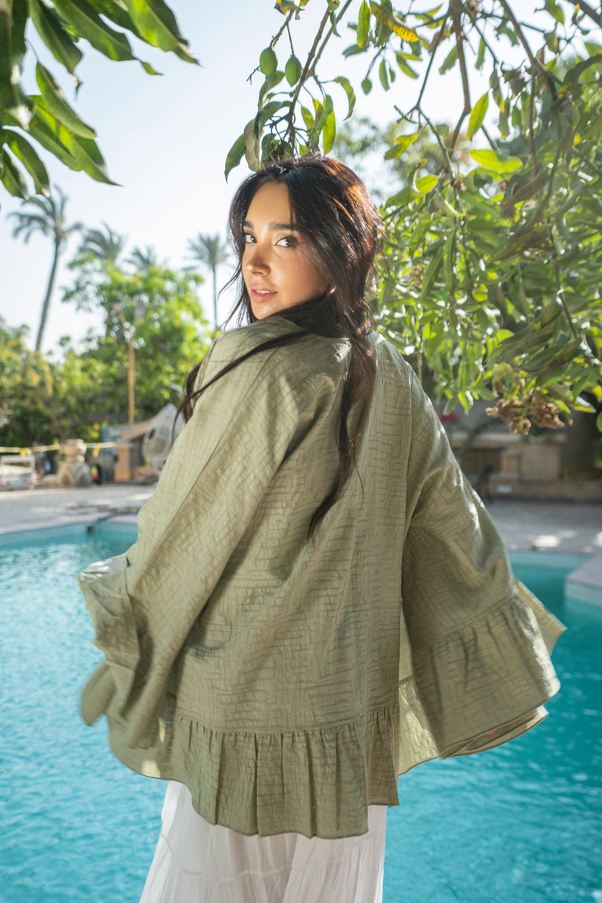 Butterfly Cardigan - Mint Green