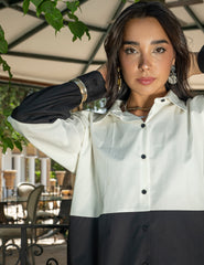 Duo Tone Shirt - Black & White