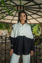 Duo Tone Shirt - Black & White