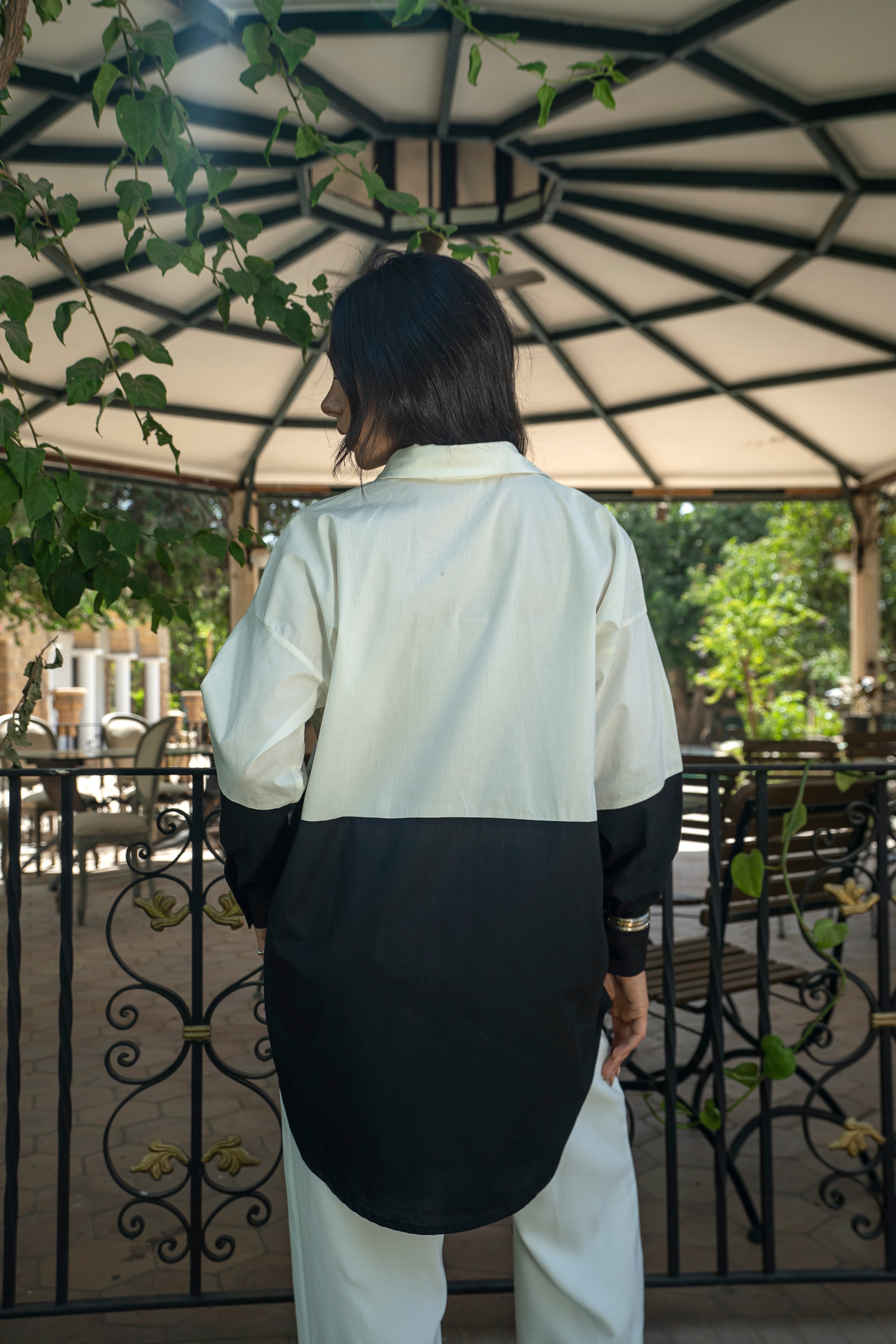 Duo Tone Shirt - Black & White