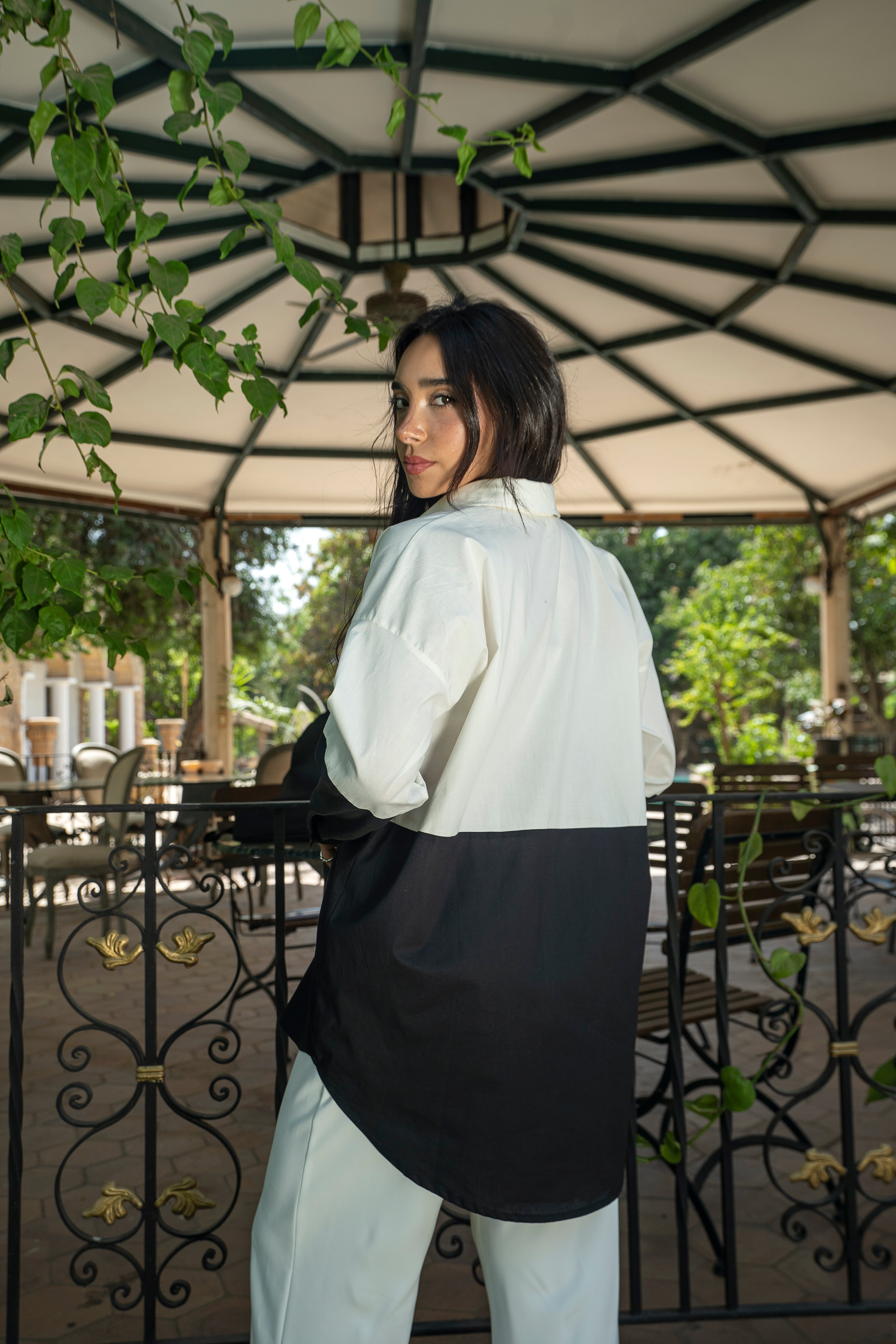 Duo Tone Shirt - Black & White