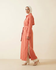 Trench Shirt - Orange