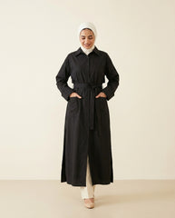 Trench Shirt - Black