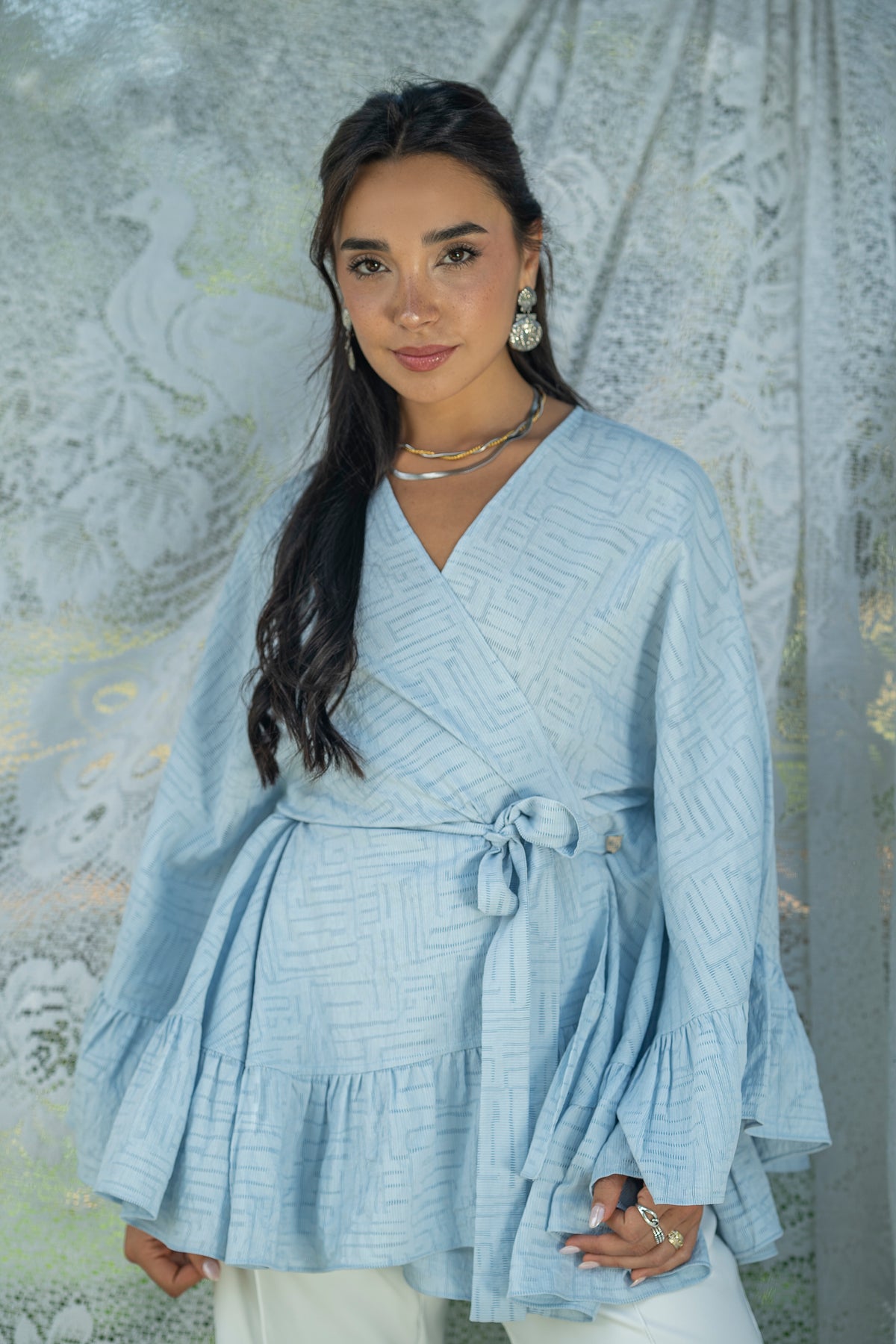 Butterfly Cardigan - Baby Blue