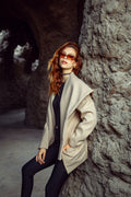 Winged Jacket - Beige
