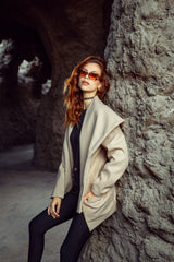 Winged Jacket - Beige