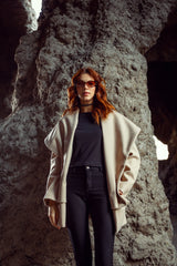 Winged Jacket - Beige