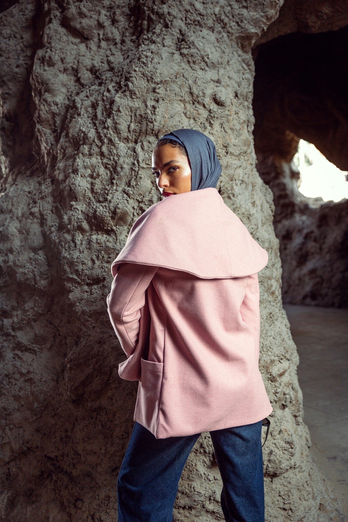 Winged Jacket - Pink