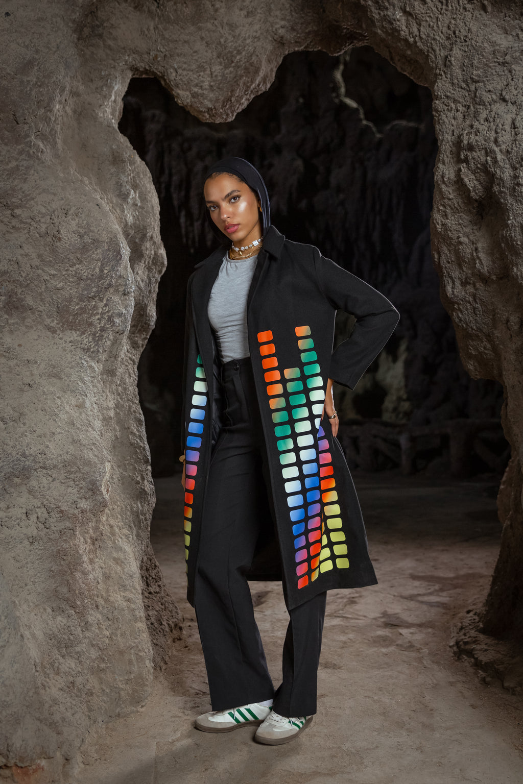 Musical Coat - Black