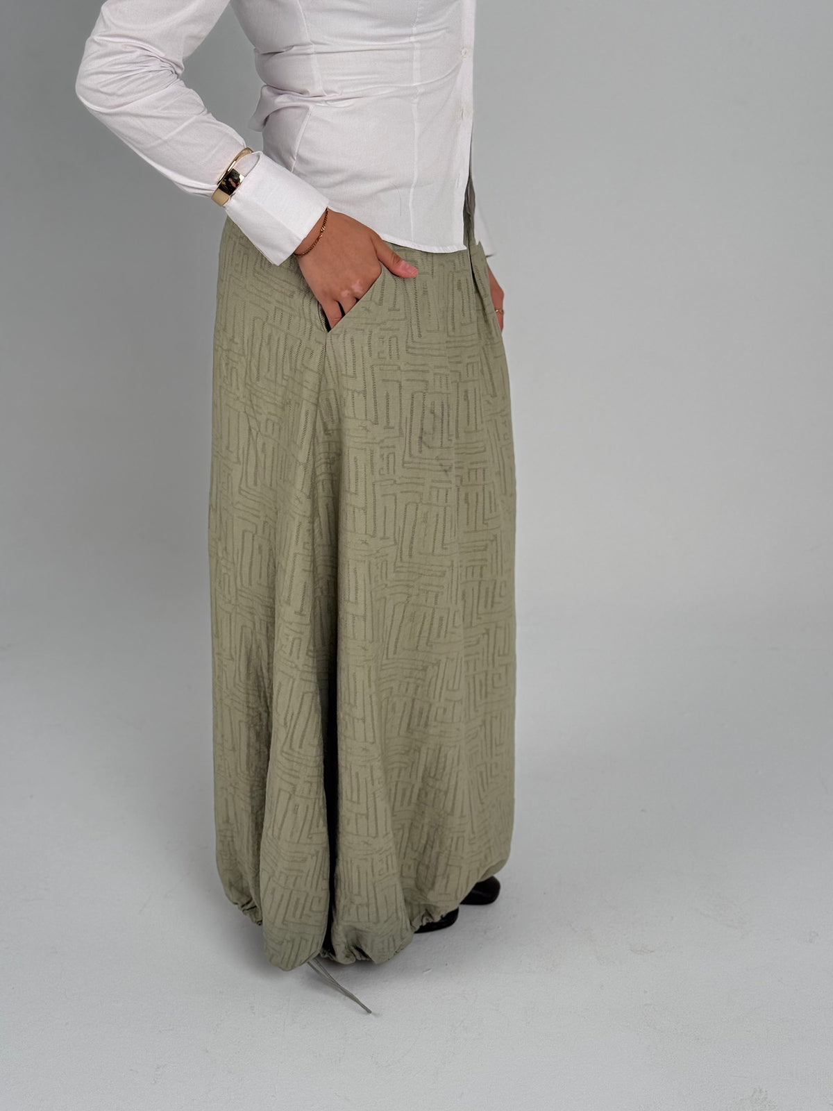 Halo Skirt - Green